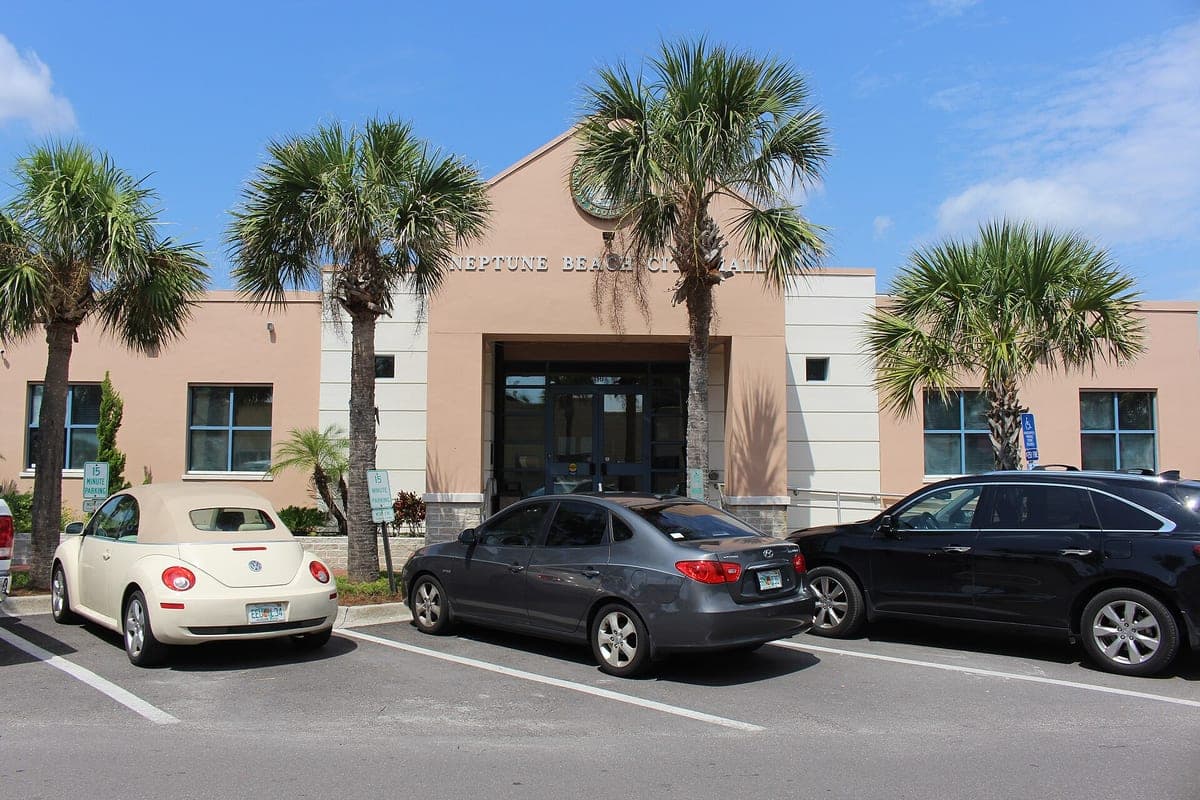 Neptune Beach City Hall in Jacksonville, Florida